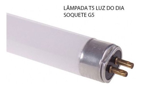 Lâmpada Fluorescente Tubular 4W 15cm T5 Branco Frio - 3