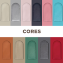 Ver mais imagens de Cabeceira Casal Design Nuvem 45cm 7 Placas em Suede Macio:rosa Bebe