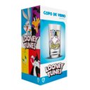Ver imagem 3 de Copo Avulso Cylinder Manchester Allmix Vidro Estampa Taz Looney Tunes Licenciado 300 Ml Incolor