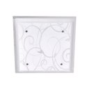 Ver imagem 1 de Plafon Taschibra Angra 25cm Quadrado Branco E27 Bivolt
