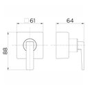 Ver imagem 3 de Acabamento para Registro Docol Stillo 824106 para Base Deca 1-2", 3-4" e 1" Cromado