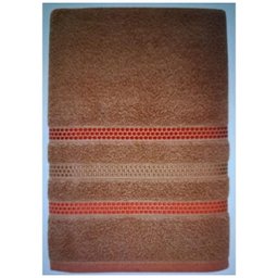 Kit 2 Toalhas de Rosto Felpuda Teka Comfort Touch Tam. 45x75cm - Terracota - 1