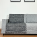 Ver imagem 1 de Manta Jacquard Misto com Franja 1,40 X 1,60 Porto Preto