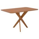 Ver imagem 1 de Mesa de Jantar 4 Lugares Tampo MDF 130x80 cm 21670 Cinamomo Ornar