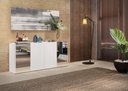 Ver mais imagens de Aparador Buffet com Espelho Multimóveis Vegas Fg3561 Branco