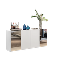 Ver imagem 3 de Aparador Buffet com Espelho Multimóveis Vegas Fg3561 Branco