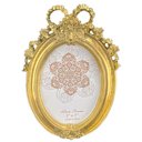 Ver imagem 1 de Porta Retrato em Resina Dourado de Mesa Decorativo para Foto - 23x16cm