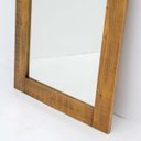 Ver imagem 2 de Espelho Retangular Rústico com Moldura Flower Oregon 200cm X 100cm Iaza Móveis