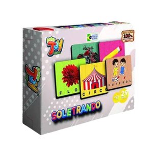 Brinquedo Soletrando 29 Peças em Mdf +3 Anos Paper Toy