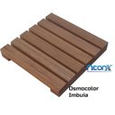 Ver imagem 2 de Deck de Madeira Modular 30x30 Cm Réguas 4 Cm com Pintura Neonx:osmocolor Imbuia Semi Tran