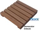 Ver imagem 2 de Deck de Madeira Modular 30x30 Cm Réguas 4 Cm com Pintura Neonx:osmocolor Imbuia Semi Tran