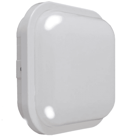 Luminária Quadrada Led Branca 15W 3000k Bivolt Ip65
