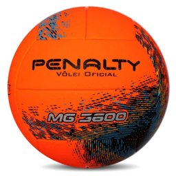 Bola Volei Penalty MG3600 Voleibol Quadra Original Volley Oficial - Laranja - 1