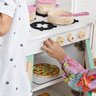 Cozinha Infantil com Pia Fogão e Microondas - Verde Claro - 4