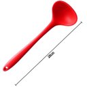 Ver imagem 4 de Panela de Pressão 3 Litros Antiaderente Fechamento Externo + Descanso Redondo + Concha de Silicone V