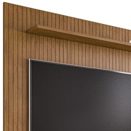 Painel Frisado Suspenso Tv 60 Pol 180 Cm 011088 Cedro Off White DCASA - 6