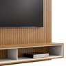 Painel Frisado Suspenso Tv 60 Pol 180 Cm 011088 Cedro Off White DCASA - 5