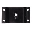 Ver imagem 4 de Kit 12 Chapinhas Chapa Elevada Fixação Pés Palito Rosca 5/16 Preto