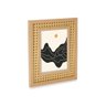 Porta Retrato em MDF C/Palha Rattan Bege15x20 Mart - 1