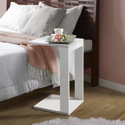 Móvel Lateral A Cama Apoiar Trabalhos Comidas Enfeites Mdf - 1