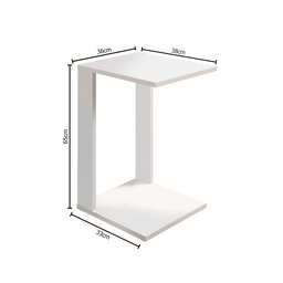 Móvel Lateral A Cama Apoiar Trabalhos Comidas Enfeites Mdf - 6