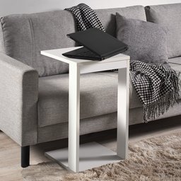 Móvel Lateral A Cama Apoiar Trabalhos Comidas Enfeites Mdf - 2