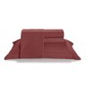 Jogo de Cama Casal 3 Peças - Hedrons:terracota Marsala - 1