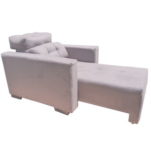 Poltrona Retratil e Reclinavel Veneza  - Bege Claro