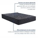 Ver imagem 7 de Colchão Queen 158x188x25cm Molas Ensacadas Esmeralda Colchoarte Preto