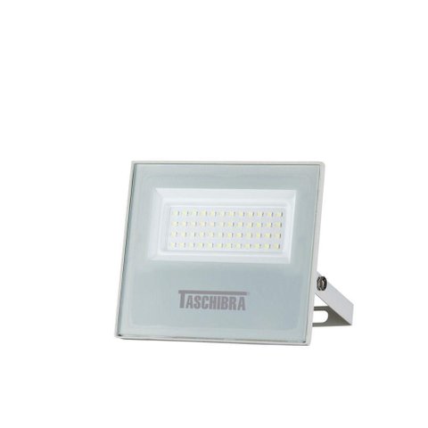 Refletor Tr LED 50W Slim Branco - Taschibra Verde