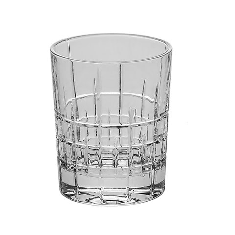 Cj 6 Copos Baixos Cristal de Chumbo Ricky 300ml