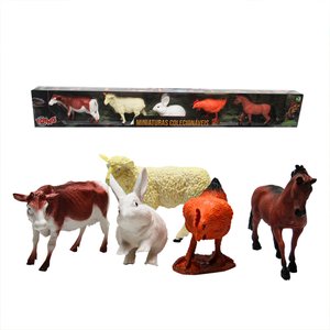 Brinquedo Miniaturas Realistas Fazenda Explorar e Colecionar Toyng