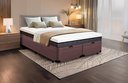Ver imagem 1 de Cama Box Baú King Size Bipartida Serenelife - Corano Marrom