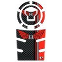 Ver imagem 2 de Kit Protetor Tanque e Bocal Resinado 3d Nova Bros 160 25/26