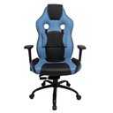 Ver imagem 4 de Cadeira Gamer Com Almofada Linha Gamer Racing Azul
