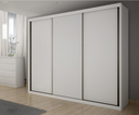 Ver imagem 1 de Guarda Roupa Paradizzo 3 Portas 6 Gavetas - Novo Horizonte