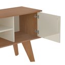 Ver imagem 2 de Rack para TV 50" Frank 120cm MDF-MDP Cinamomo e Off White Artely