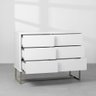 Cômoda A+A 6 Gavetas Pé Industrial – Branco - 2