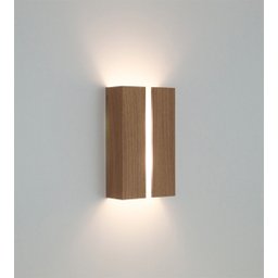 Arandela Vertical Friso Madeira Louro Freijó.:louro Freijó - 1