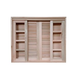 Veneziana Correr Madeira Eucalipto 1,20x1,00 Cx14cm Frainer