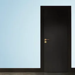 Folha de Porta Madeira Laqueada 210x60cm Lisa Casablanca - 5 Folha de Porta Madeira Laqueada 210x60cm Lisa Casablanca - 5