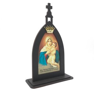 Capela Capelinha Mãe Rainha Com Coroa e Oração