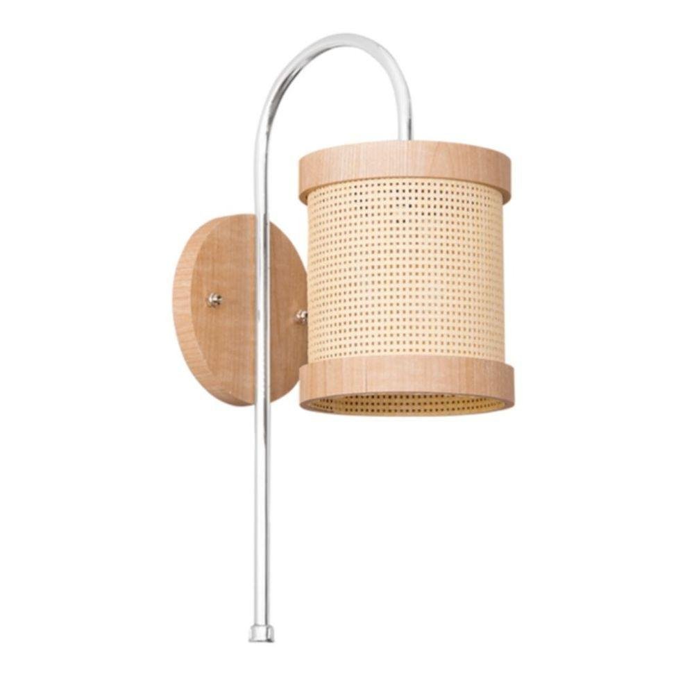 Arandela Curve Led G9 Straw 2511 Luminárias Nogueira MadeiraMadeira