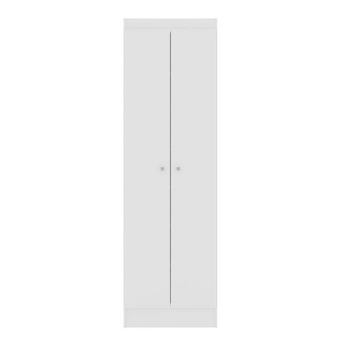 Armário Multiuso 2 Portas 5 Prateleiras California Branco Kits Paraná
