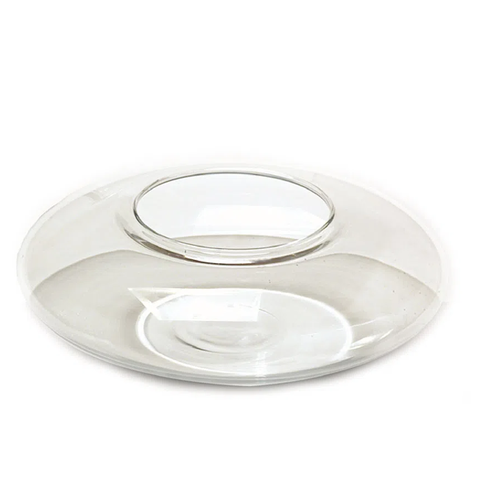 Vaso Terrário em Vidro Transparente P para Arranjo 31cm