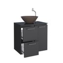 Ver imagem 2 de Gabinete para Banheiro em Aço Osíris Cozimax