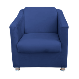 Kit 2 Poltrona Tilla Para Salão de Beleza - Azul Marinho - 3 Kit 2 Poltrona Tilla Para Salão de Beleza - Azul Marinho - 3