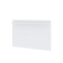 Ver imagem 3 de Painel Para TV até 50 Polegadas 91cmx130cm 1 Prateleira Columbia Espresso Móveis