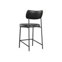 Ver imagem 4 de Conjunto 02 Banquetas Medias Mona Courissimo Preto - Ssx Multicoisas
