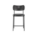 Ver imagem 3 de Conjunto 02 Banquetas Medias Mona Courissimo Preto - Ssx Multicoisas